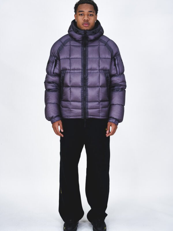 ID PUFFER JACKET - LÚPINA PURPLE