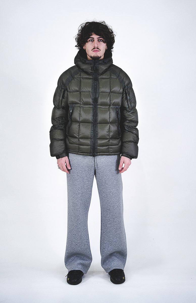 ID PUFFER JACKET - FORREST GREEN